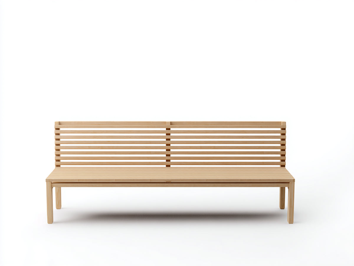 Panche da giardino - Legno - 182x58x85 cm - Legno naturale - Stile moderno lineare